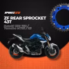ZF Sprockets Rear Sprocket 43T Suzuki GSR 750 / Yamaha MT03 / R3