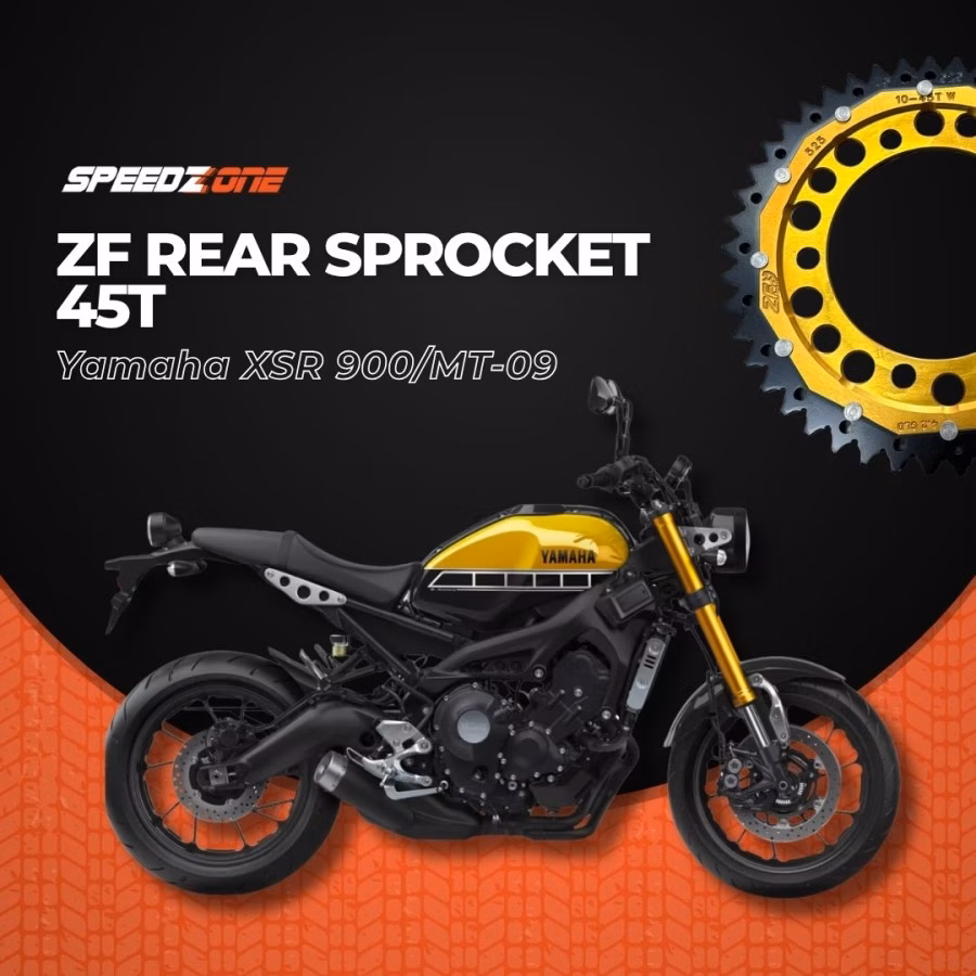ZF Sprockets Rear Sprocket 45T Yamaha XSR 900/MT-09