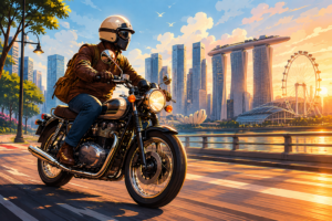 Retro Motorcycles: Lightweight Handling for City Commuting